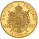 Second-Empire- 100 Francs Napoléon III Tête Laurée 1866 Paris - 100 Francs (gold)