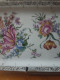 Plat à Cake Porcelaine De Limoges France Riche Décor De Bouquet Fleuri Et Dorure - Limoges (FRA)