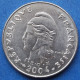 NEW CALEDONIA - 10 Francs 2004 KM# 11 French Associated State (1998) - Edelweiss Coins - Nouvelle-Calédonie