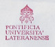 Vatican 2000 Fragment Meter Stamp Neopost Electronic Pontificia Università Lateranense Pontifical Lateran University - Briefe U. Dokumente