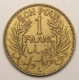 Tunisie, Protectorat Français, Bon Pour 1 Franc, Sans Le Nom Du Bey, 1921 - Tunisia