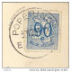 _R750: Nieuwsjaarskaart... Met N° 858: E POPERINGE E - 1951-1975 Heraldischer Löwe (Lion Héraldique)