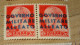 ITALIA : Paire De 3 Timbres Neufs**, Mint**, Gobierno Militare Alleato  .......... CL1-15-1d - Occ. Anglo-américaine: Naples