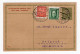 1929. CZECHOSLOVAKIA,LOBOSITZ,STATIONERY CARD TO BELGRADE,YUGOSLAVIA - Cartoline Postali