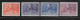 NOUVELLES HEBRIDES  ( DIV - 135 )  1949  N° YVERT ET TELLIER  N°  136/139  N** - Nuovi