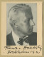 Franz Von Hoesslin (1885-1946) - German Conductor - Signed Photo - Stockholm 1941 - Cantanti E Musicisti