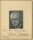 Wilhelm Backhaus (1884-1969) - German Pianist - Signed Photo - Stockholm 1941 - Singers & Musicians