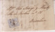 Año 1870 Edifil 107 Alegoria Carta Matasellos Rombo Pamplona Serapio Moreno - Storia Postale