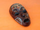 Masque à Suspendre  Africain / Tribal  Bois Sculpté Incrusté De Nacre - African Art