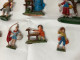Delcampe - LOTTO N.17 STATUINE PRESEPE NATALE VARIE IN RESINA. - Other & Unclassified