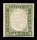 Antichi Stati Italiani - Sardegna - 1861 - 5 Cent (13Cc) - Gomma Originale - Cert. Raybaudi (1.200) - Other & Unclassified