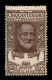 Regno - Vittorio Emanuele III - 1922 - 40 Cent Mazzini  (129 Varietà Aa) - Filigrana Lettere Parziale (6/10) - Gomma Ori - Altri & Non Classificati