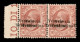 Occupazioni I Guerra Mondiale - Trentino-Alto Adige - 1918 - 10 Cent (22baa) Coppia Orizzontale Bordo Foglio Con Doppia  - Other & Unclassified