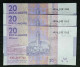 MARRUECOS / MOROCCO 20 DIRHAM 2012 TRIO SC/UNC - Maroc