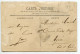 40 SABRES Animation Avenue Victor Hugo Gendarmerie Nationale écrite Timb 1912    Carte Abimée    D04 2019  - Sabres