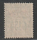 PORT LAGOS - N°3a Obl (1893) 15c Bleu : Surcharge Rouge. - Gebruikt