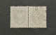 FRA1005Ux2h4 - Armoiries De Provinces (VII) - Saintonge - Pair Of 5 F Used Stamps - 1954 - France YT 1005 - 1941-66 Coat Of Arms And Heraldry