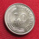 Singapore 20 Cents 1984 KM# 4 Lt 1709 *VT Singapura Singapur Singapour - Singapore