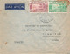 LETTRE. NEW HEBRIDES. VILA PAR AVION POUR BESANCON - Lettres & Documents