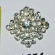 C256 Bijou De Fantaisie - Magnifique Broche Composée De Brillant - Broches