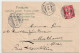 LANGENBRÜCK  Vue Generale 1906 Drapeau Suisse  Belle Carte Gaufrée - Langenbruck
