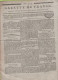 GAZETTE DE FRANCE 3 PLUVIOSE AN 7 - TURQUIE - HELSINGOR - LIVOURNE Gal SERRURIER LUCQUES - MILAN - GENES - BONAPARTE - Newspapers - Before 1800