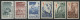 SUOMI FINLAND N° 379 à 381 + 396 à 398 Cote 25,50 € Neufs ** (MNH) OISEAUX BIRDS TB - Unused Stamps
