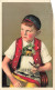 ENFANT - Appenzeller Knabe - Petit Garçon En Tenue Traditionnelle - Carte Postale Ancienne - Sonstige & Ohne Zuordnung