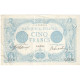 France, 5 Francs, Bleu, 1915, Q.6166, TTB, Fayette:2.28, KM:70 - 5 F 1912-1917 ''Bleu''