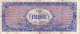 50 FRANCS VERSO FRANCE TYPE 1945 N° 46895380 SÉRIE 2 BILLET DU TRÉSOR VENDU EN L'ETAT IMPRESSION AMÉRICAINE - 1945 Verso France