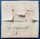 BELGIQUE Lettre De POMMEROEUL Du 28 MARS 1815 Marque QUIEVRAIN 42 X 4 Mm (HT Ind 30) Pour MONTPELLIER + Taxe 10 RRR - 1814-1815 (Gen.reg. Belgien)