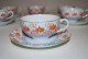 C173 Service à Café - Très Fine Porcelaine - 12 Pcs - Rare Vintage - Tasas