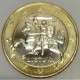 LITUANIE - KM 211 - 1 EURO 2015 - LE CHEVALIER VYTIS -  - Lituania