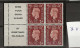 1937 MNH GB, Booklet Pane With Selfedge - Nuevos