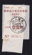 CHINA CHINE SICHUAN YUEXI 616650 Express Receipt  WITH ADDED CHARGE LABEL (ACL) 0.10 YUAN Minority Script - Altri & Non Classificati