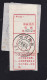 CHINA CHINE SICHUAN YUEXI 616650 Express Receipt  WITH ADDED CHARGE LABEL (ACL) 0.10 YUAN Minority Script - Otros & Sin Clasificación