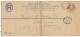 GB 1903, EVII 2d+1d Brown Large Postal Stationery Registered Envelope (Huggins & Baker RP24 Size H2, Folded Vertically) - Storia Postale