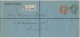 1909, EVII Compound Stamping 4d Orange And ½d Blue-green Large Stamped To Order Postal Stationery Registered Envelope (H - Storia Postale