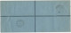 1909, EVII Compound Stamping 4d Orange And ½d Blue-green Large Stamped To Order Postal Stationery Registered Envelope (H - Covers & Documents