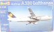 Vintage MODEL KIT : Revell Airbus A320 Lufthansa , Scale 1/144 - Figurines