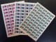 RUSSIA 1965 MNH (**)  SPACE. COSMONAUTICS DAY Mi 3038-3040 - Full Sheets