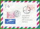 Belgien Belgique Belgie ATM 8.2 EUROPHILEX LDC 23F Poste Restante 27.6.87 To Portugal 73$0 (Tax) Funchal 17.7.87 / Frama - Lettres & Documents