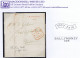 Ireland Antrim 1822 Cover To Dublin With Scroll POST-PAID Of Ballymoney, Matching BALLYMONEY/118 Town Mileage In Red - Préphilatélie