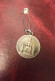 MEDAILLE Pendentif RELIGIEUX ANCIEN - NOTRE DAME LA BLANCHE Patronne Des Enfants De Choeur  24 Mm 7 Gr. - Pendants