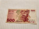 Israel-500 SHEQEL-HBARON EDMUND DE ROTHSCHILD-(1978-79)(455)(BLACK-NUMBER)-(0523427697)-xxf-bank Note - Israele