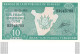 Billet  De Banque Du Burundi  10 Unité - Burundi