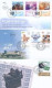 ISRAEL 2023 FDC's YEAR SET WITH S/SHEET - SEE 11 SCANS + BONUS POSTAL SERVICE BULITEENS - Ongebruikt