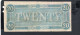 Baisse De Prix USA - Billet  20 Dollar États Confédérés 1864 TTB/VF P.069 § 64804 - Confederate Currency (1861-1864)
