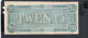 Baisse De Prix USA - Billet  20 Dollar États Confédérés 1864 TTB/VF P.069 § 64804 - Divisa Confederada (1861-1864)