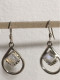 Boucles D'oreilles En Argent Massif - Earrings